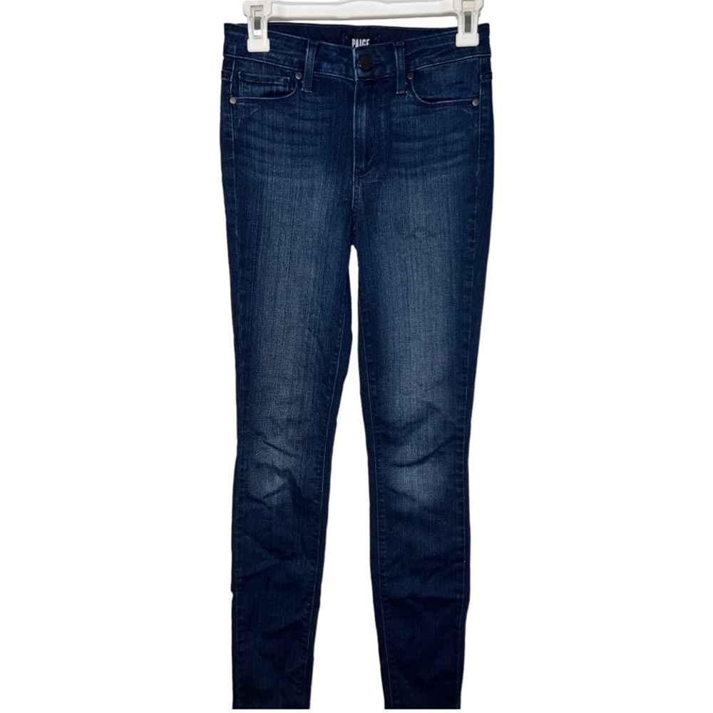 Women’s Paige Dark Blue Jeans